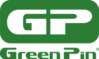 green pin logo